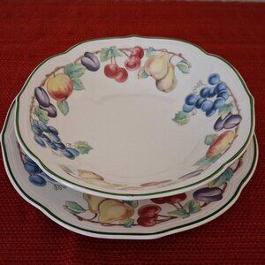 Villeroy & Boch Melina - Soup/Cereal Bowl 6" with Saucer